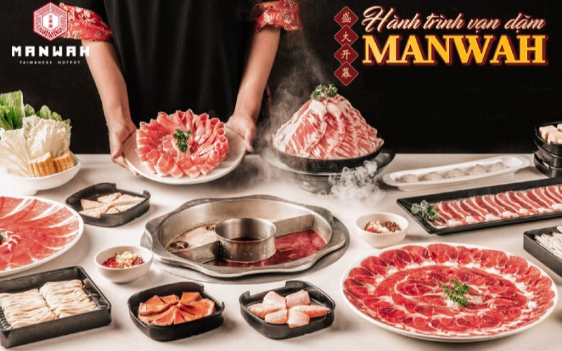 Manwah HotPot opens during the Tet holiday 2024