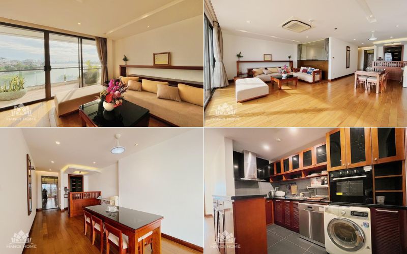 Stunning 2-bedroom apartment for rent on Xuan Dieu st