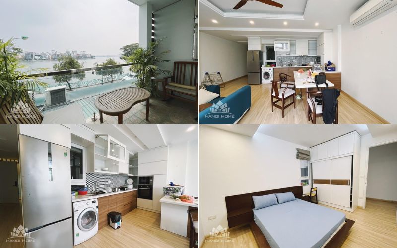 Large balcony apartment on Quang An st