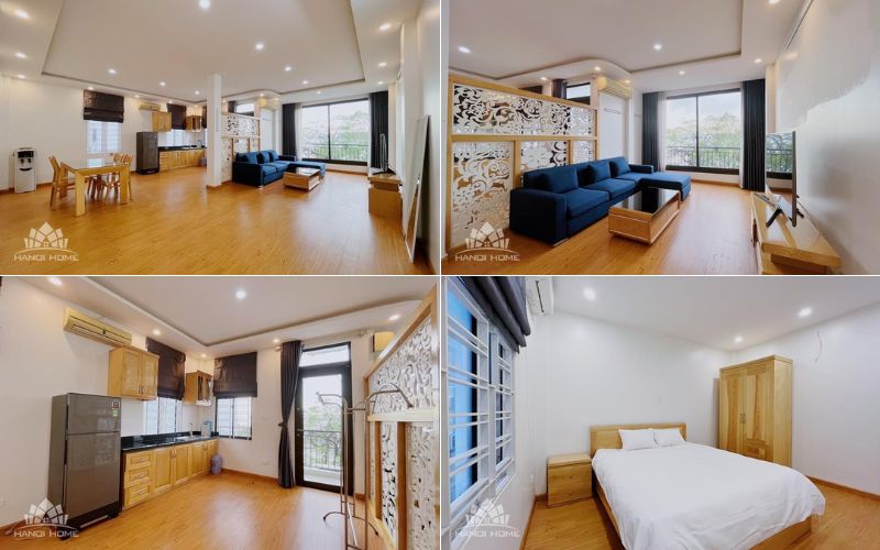Spacious apartment with lake view on Vu Mien st