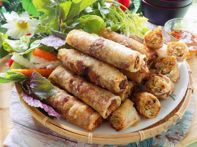 Ha Thanh fried spring rolls- Traditional flavor richness