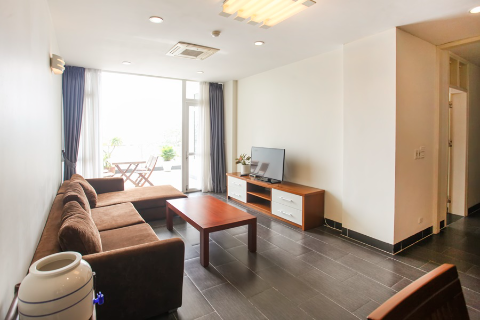 Spacious 3 bedroom apartment with beautiful lake view balcony at Quang An str