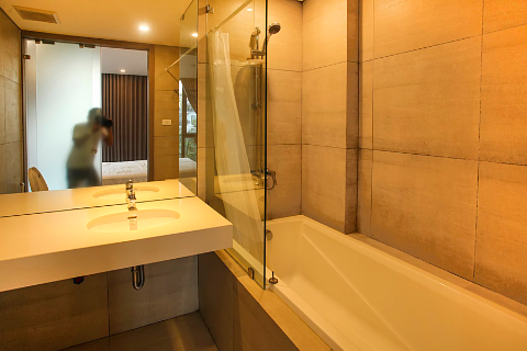 Open view 2 bedrooms apartment for rent at Tay Ho St.