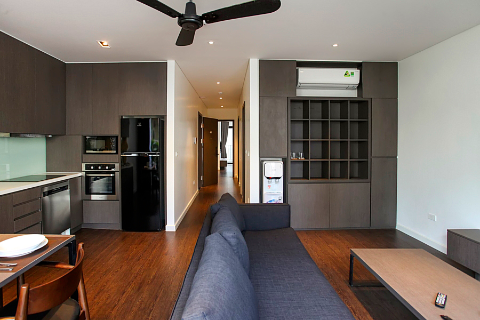 Brand new and lovely 2 bedroom apartment for rent in Xuan Dieu street