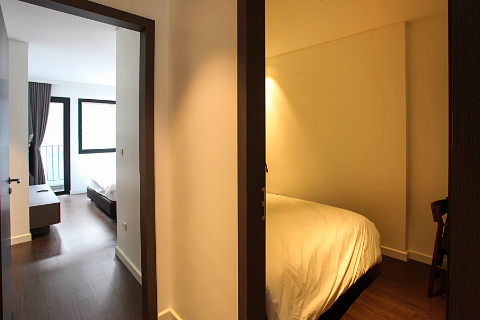 Brand new and lovely 2 bedroom apartment for rent in Xuan Dieu street