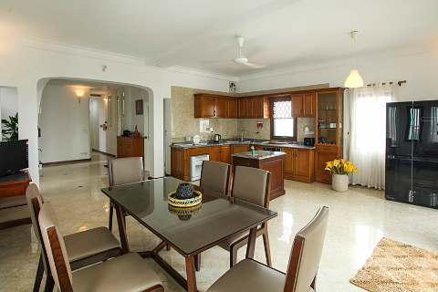 Brilliant beautiful 5 bedroom penthouse at Dang Thai Mai St., balcony & terrace