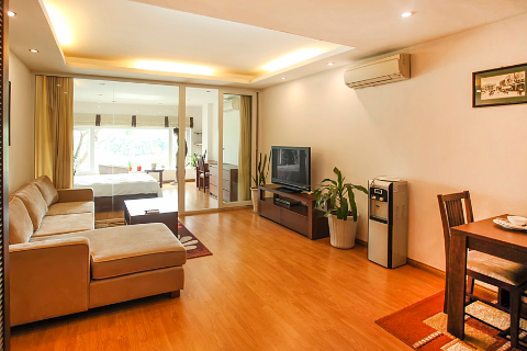 Lovely 1 bedroom apartment at Pham Huy Thong St., close lake view