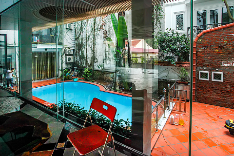 Magnificent 4 bedroom apartment on To Ngoc Van St., with pool & balcony