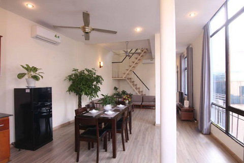 Nice 2 bedroom apartment on Nguyen Khac Hieu St., with balcony