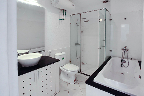 Reasonable price 2 bedroom apartment for rent in Truc Bach area, chill balcony