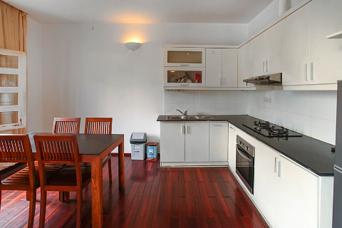 Reasonable price 2 bedroom apartment for rent in Truc Bach area, chill balcony