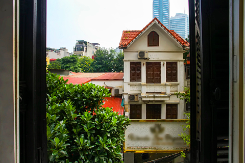 Reasonable price 2 bedroom apartment for rent in Truc Bach area, chill balcony