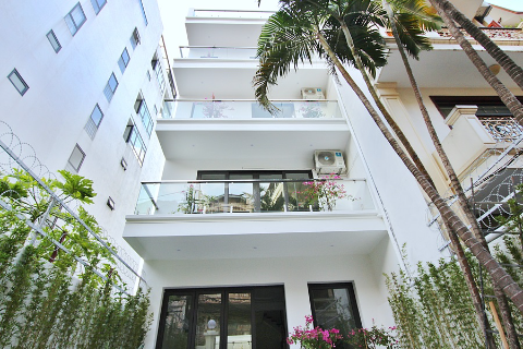 Super modern and spacious 5 bedroom house on Dang Thai Mai St., nice balcony & terrace