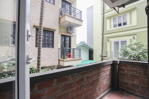 Nice design 1 bedroom apartment at Unit 202, No 8, alley 6 Tay Ho St, with balcony and good price