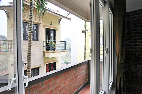 Lovely 1 bedroom apartment at Unit 302, Tay Ho St., with balcony