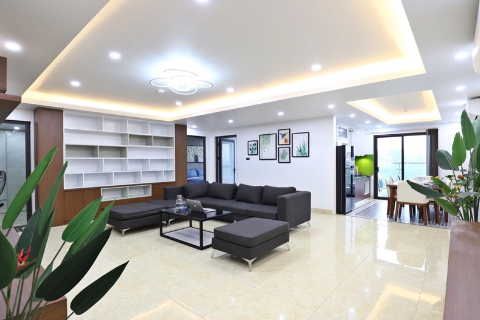 Beautiful 2 bedroom apartment on Xuan La, Tay Ho Dist., nice design