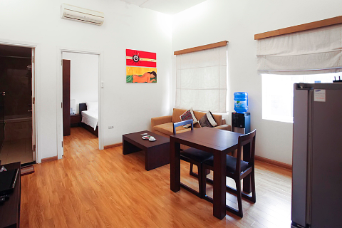 Convenience and furnished 1 bedroom apartment for rent in Pham Huy Thong str