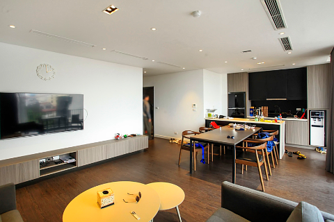 Modern and well furnished 2 bedroom apartment for rent in To Ngoc Van str, chillin' balcony