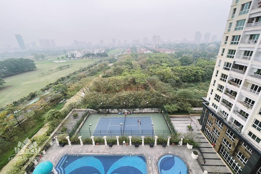 Golf view balcony in Ciputra Hanoi