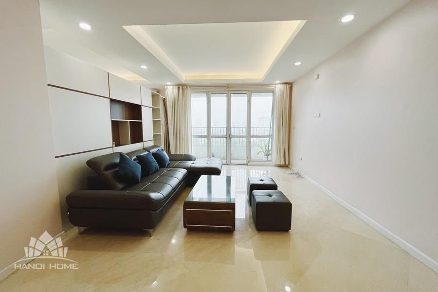 Spacious living room in Ciputra Hanoi's apartment