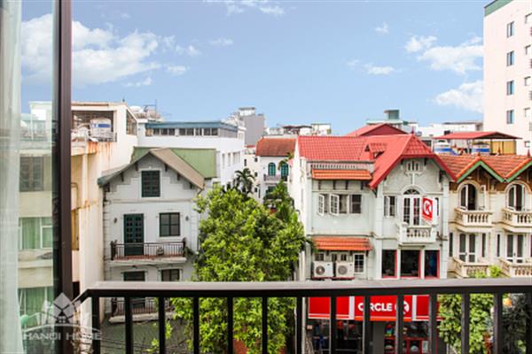 Balcony, modern 2 bedroom apartment in To Ngoc Van St