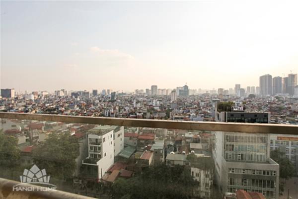 Spacious 3 bedroom apartment at ultra high floor in Thuy Khue str