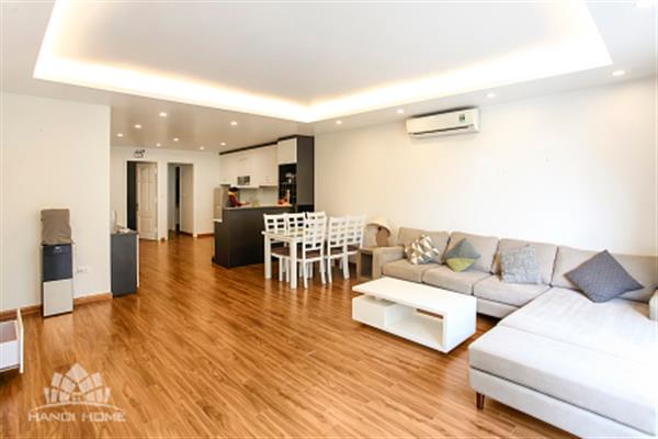 Large 2 bedroom apartment with lake view balcony in Yen Phu Village