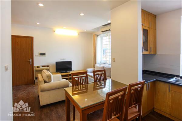 Homely serviced apartment with 2 bedrooms on Au Co street