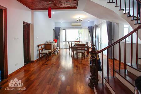 Spacious private pool house with green garden and 4 bedrooms for rent in Tay Ho str