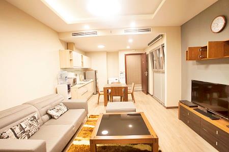 Balcony 2 bedroom apartment in Kim Ma St, Ba Dinh Dist