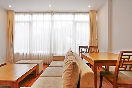 Well-furnished, bright 1 bedroom apartment for rent in To Ngoc Van St