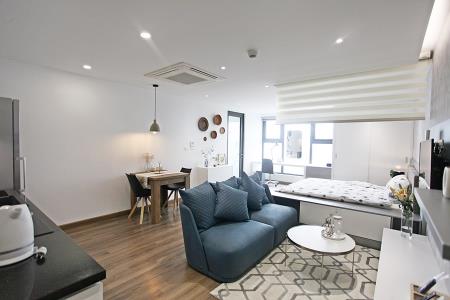 Very nice studio apartment leasing in D'le roi Soleil Quang An, Tay Ho