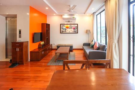 Nicely designed apartment for rent with 2 bedrooms, at Tay Ho St