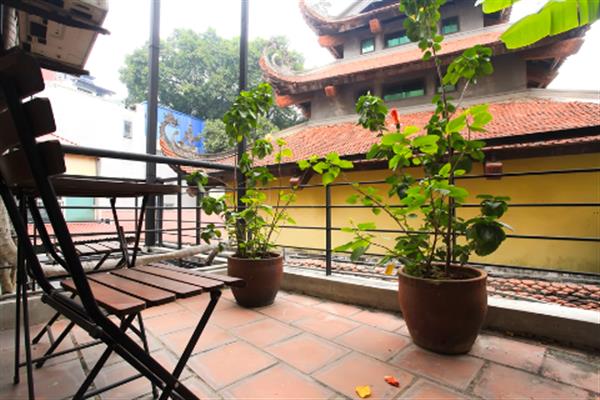 Cozy 2 bedroom apartment with 2 balconies for rent in Nam Trang, Truc Bach