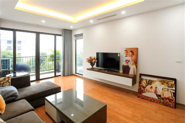 Lake view 1 bedroom apartment at Tu Hoa St., long balcony