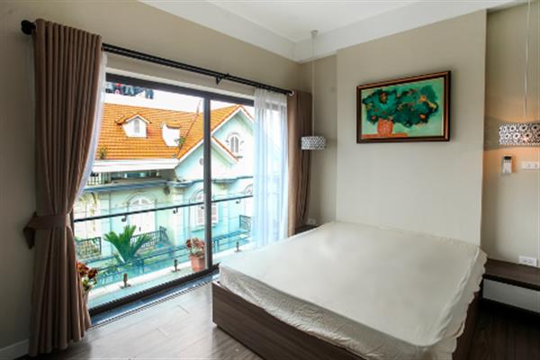 Nice 2 bedroom apartment on Dang Thai Mai St., long balcony