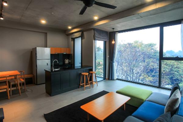 Lake view 2 bedroom apartment near Ba Mau Lake, very nice design
