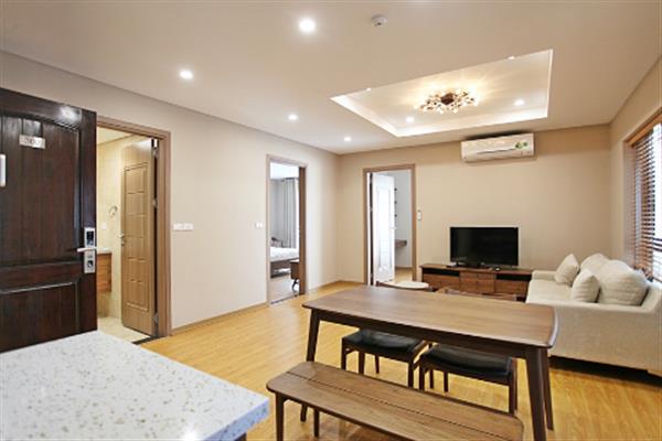 Bright luxury apartment with 02 bedrooms in To Ngoc Van for rent.