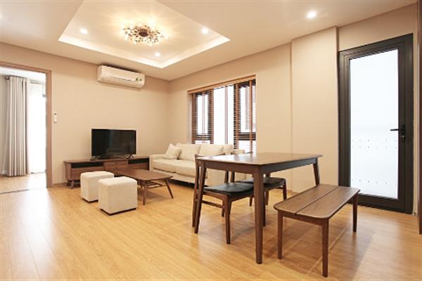Bright luxury apartment with 02 bedrooms in To Ngoc Van for rent.