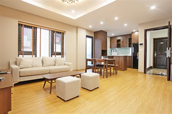 Bright luxury apartment with 02 bedrooms in To Ngoc Van for rent.