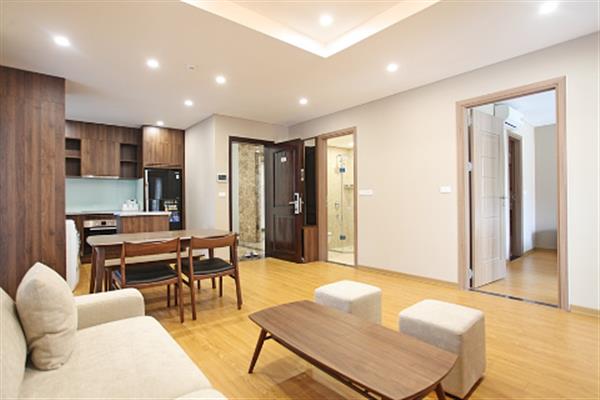 Bright luxury apartment with 02 bedrooms in To Ngoc Van for rent.
