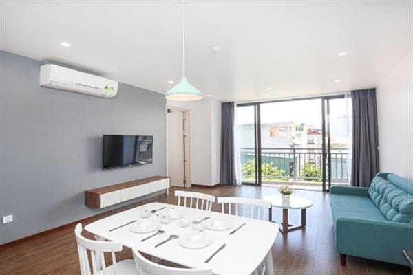 Spacious 02 bedroom apartment for rent in Trinh Cong Son, Nice balcony