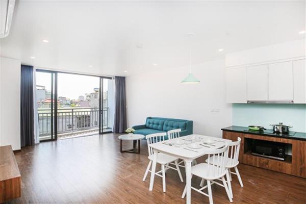 Spacious 02 bedroom apartment for rent in Trinh Cong Son, Nice balcony