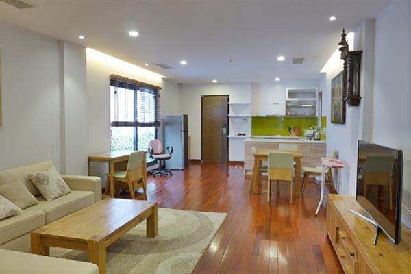 Elegant 01 bedroom flat for rent in Hang Bong Hoan Kiem with balcony, green tree