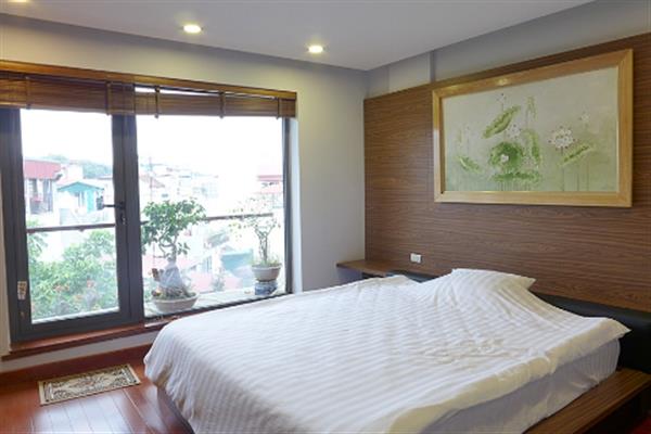 Modern style 01 bedroom flat for rent in Hoan Kiem, spacious and airy