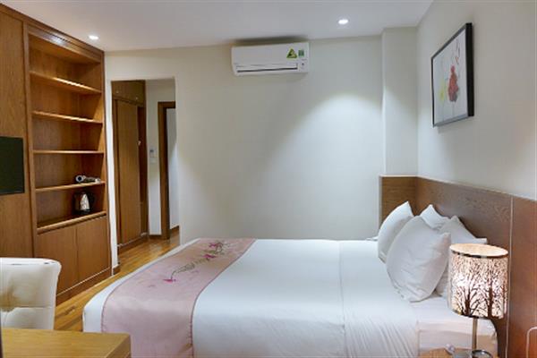 High-level serviced apartment on 8th floor, Hoan Kiem dist, 2 bedrooms