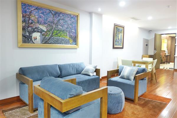 Spacious & bright 01 bedroom apartment for rent in Hang Bong Hoan Kiem dist.