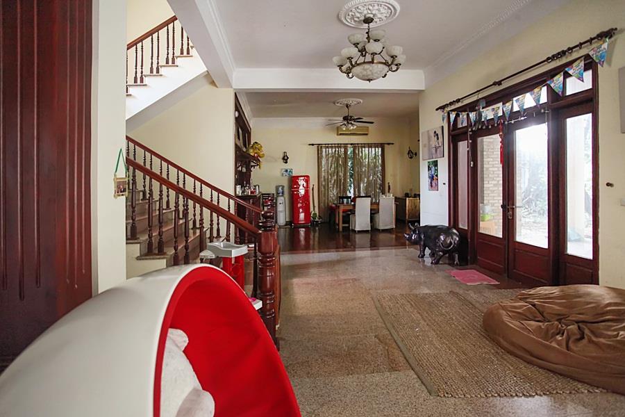 Garden pool house for rent in To Ngoc Van, 4 bedrooms