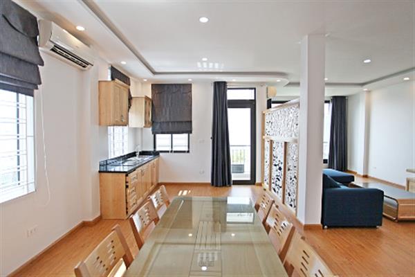 Elegant 2 bedrooms apartment in Yen Phu Village, balcony & lake view