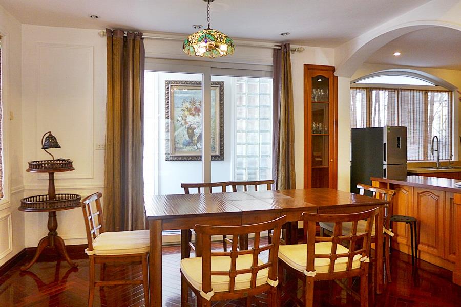 Nostalgic and cozy 2 bedroom apartment for rent in Yen Phu Village, quiet location